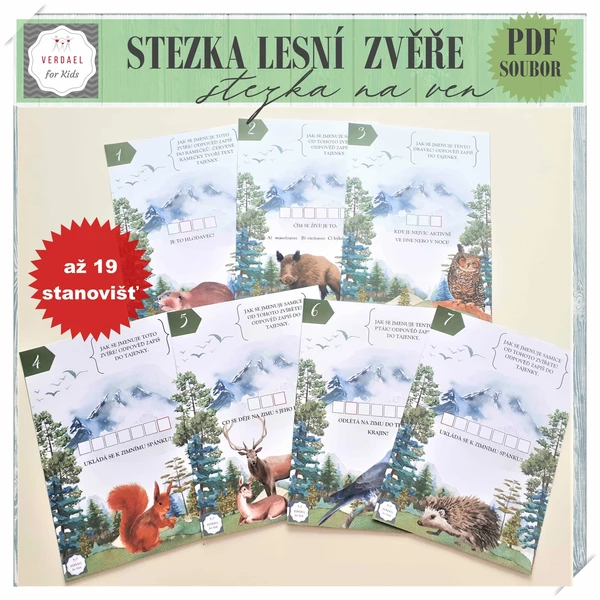 STEZKA LESNÍ ZVĚŘE 1