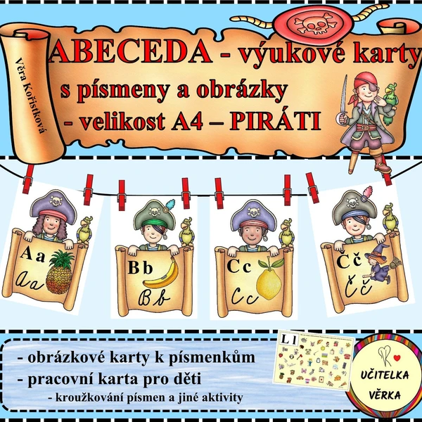 ABECEDA - PIRÁTI 1