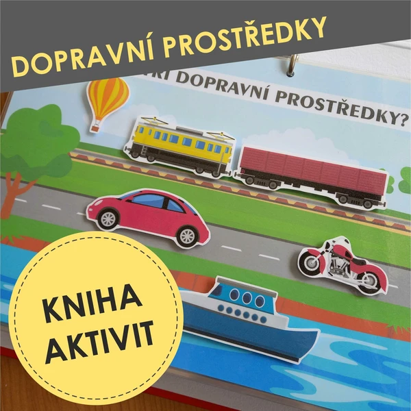 Dopravní prostředky - kniha aktivit 1