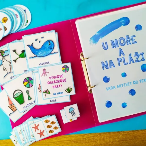 U MOŘE A NA PLÁŽI - sada aktivit 1