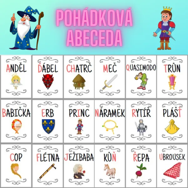 Pohádková abeceda 1