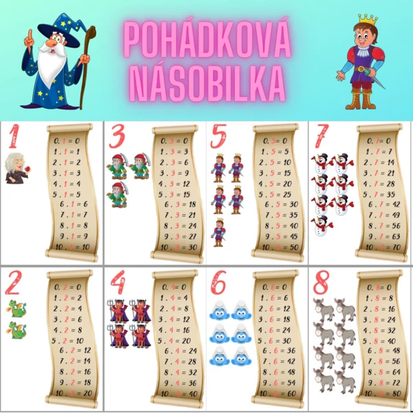 Pohádková násobilka 1
