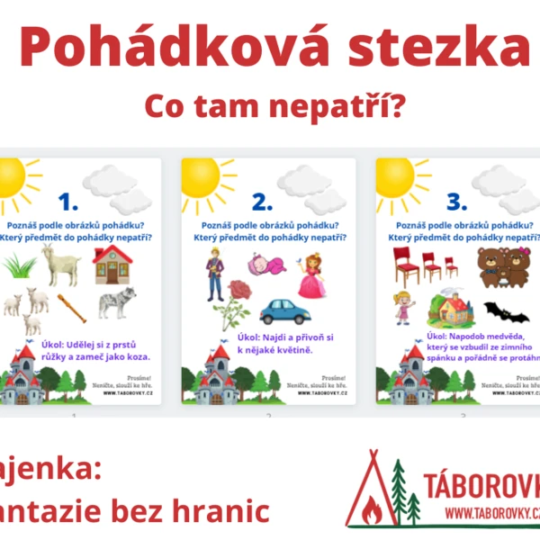 Pohádková stezka - co tam nepatří? 1