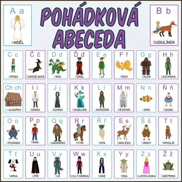 Pohádková abeceda 1
