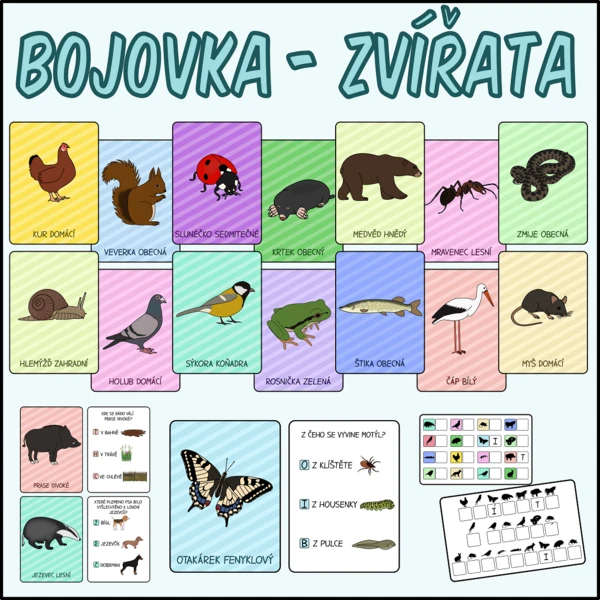 Bojovka - Zvířata 1