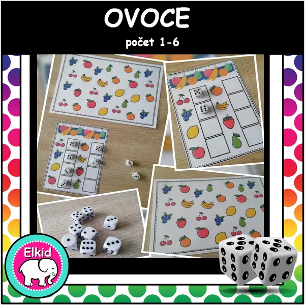 Ovoce počet 1 - 6 1