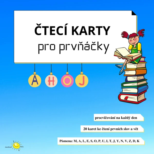 ČTECÍ KARTY pro prvňáčky 1