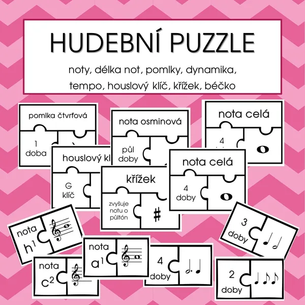 Hudební puzzle 1