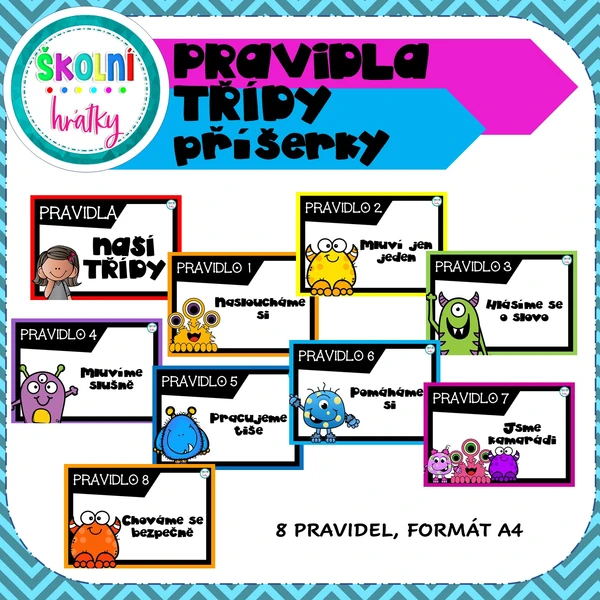 Pravidla třídy - příšerky 1