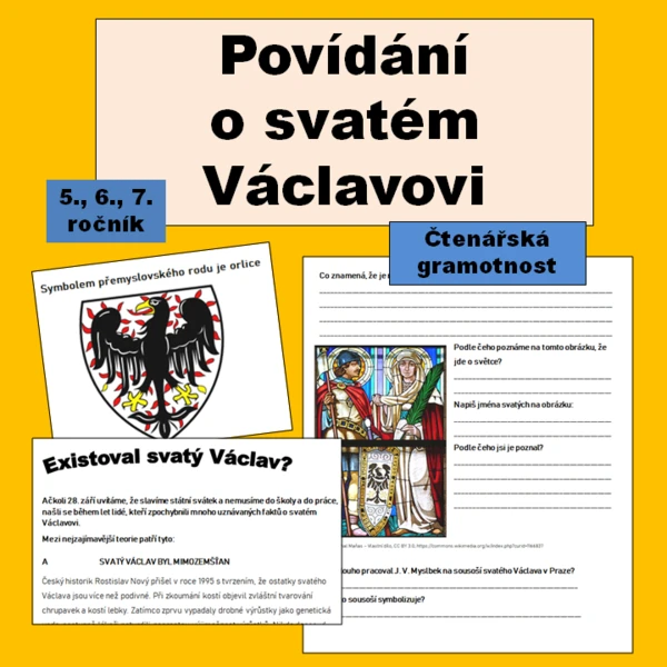 Svatý Václav - čtenářská gramotnost 1