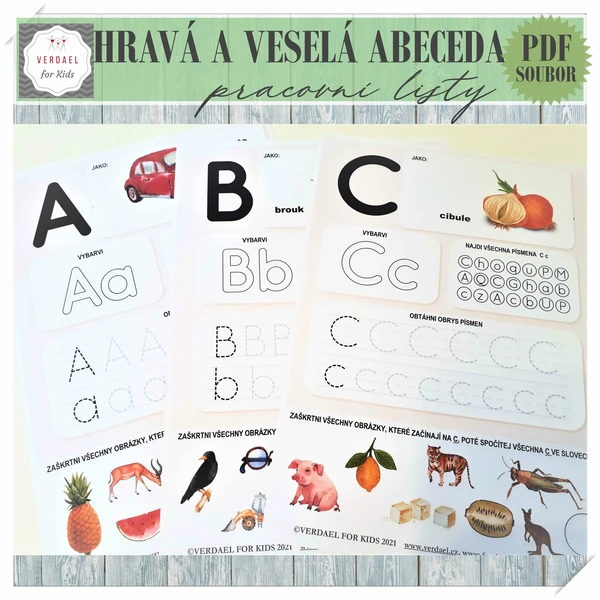 HRAVÁ A VESELÁ ABECEDA 1