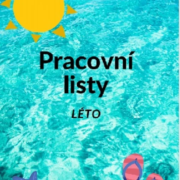 Pracovní listy léto/U moře/ 1