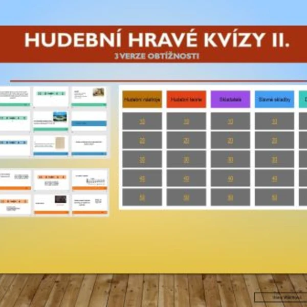 Hudební hravé kvízy II. 1