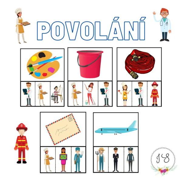 Povolání- kolíčkování 1
