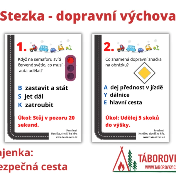 Stezka - dopravní výchova 1