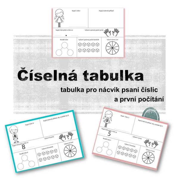 Číselná tabulka 1