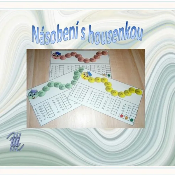 Násobení s housenkou 1