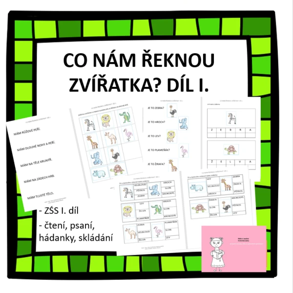 Co nám řeknou zvířátka I. 1