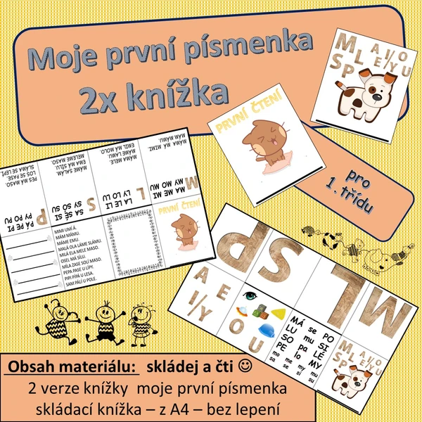 Knížky - moje první písmenka 1
