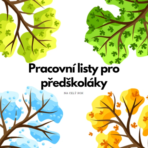 Pracovní listy pro předškoláky na celý rok 1