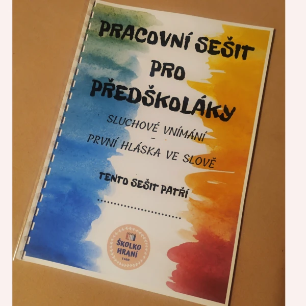 PRACOVNÍ SEŠIT - SLUCHOVÉ VNÍMÁNÍ 1