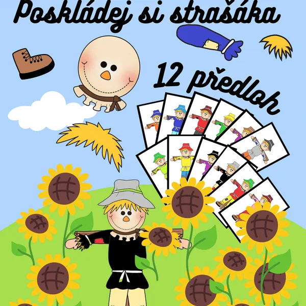 Poskládej si strašáka 1