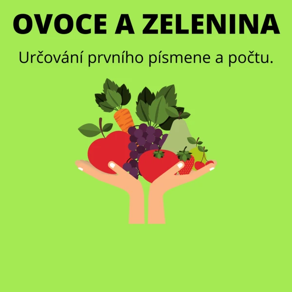 Kolíčkování - Ovoce a zelenina 1