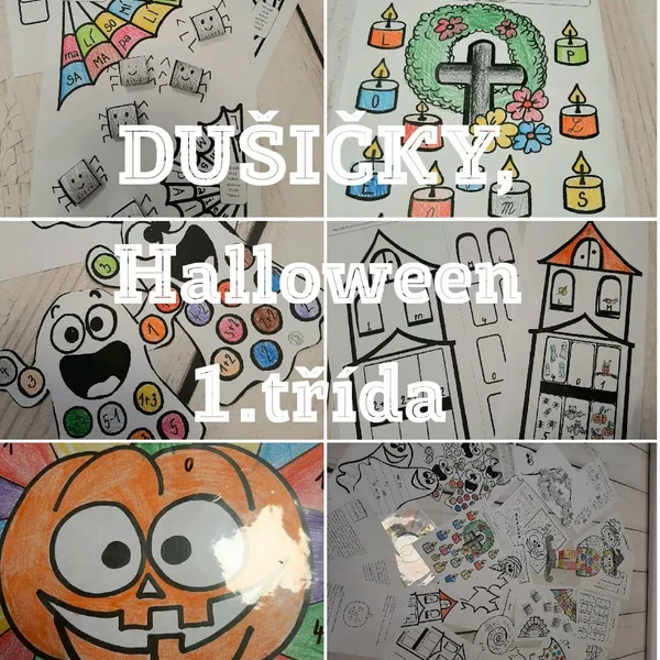 DUŠIČKY, HALLOWEEN 1. třída 1