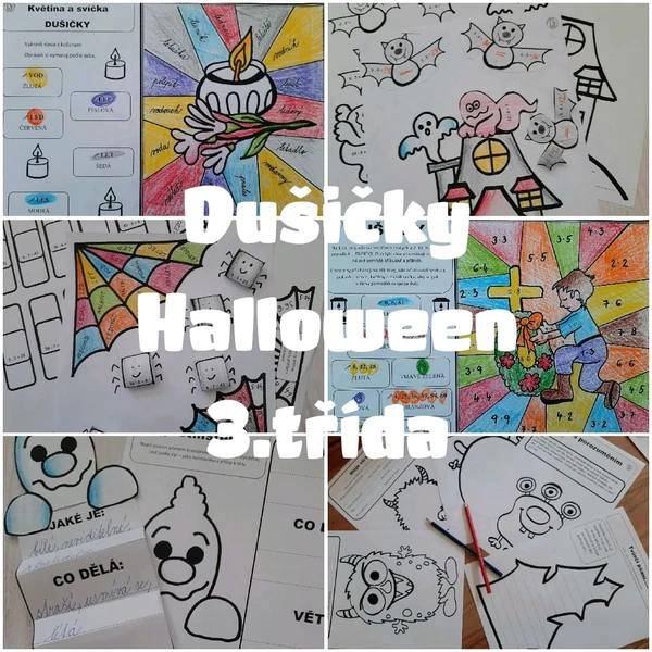 DUŠIČKY, HALLOWEEN 3. TŘÍDA 1