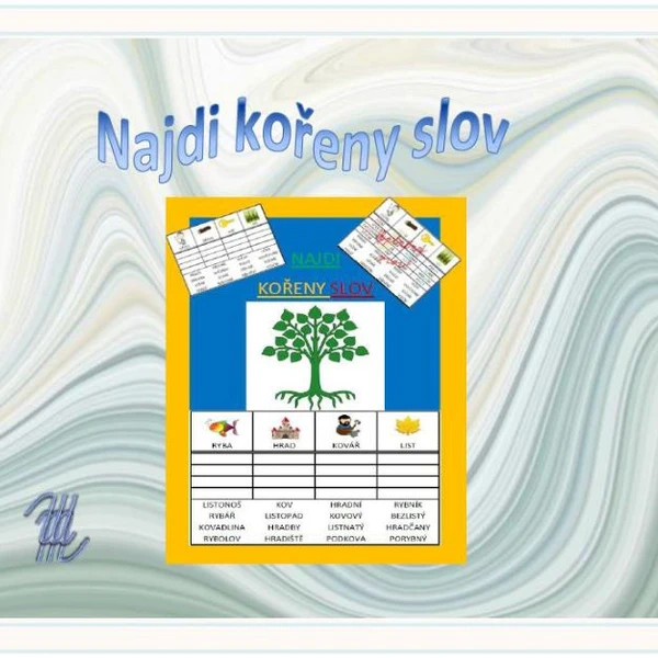 NAJDI KOŘENY SLOV 1