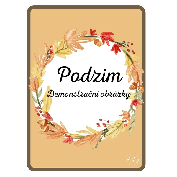 Podzim - demonstrační obrázky 1