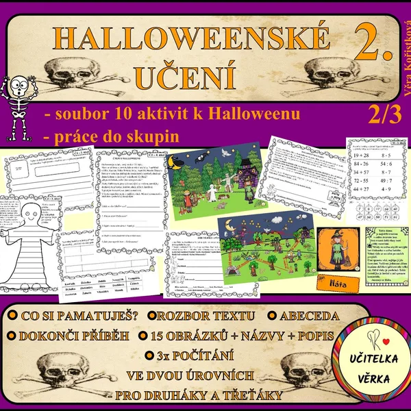  HALLOWEENSKÉ UČENÍ 2.  1