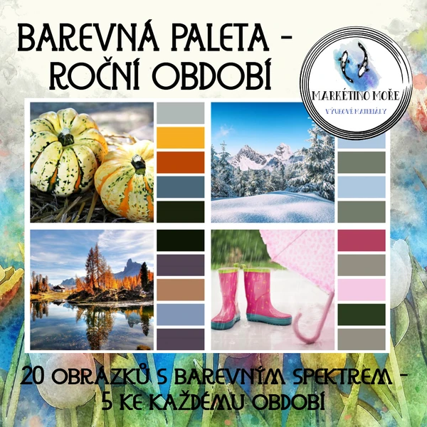 Barevná paleta - Roční období 1