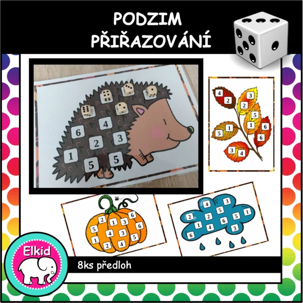 Podzim - přiřazování 1