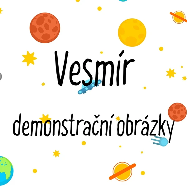 Demonstrační karty - VESMÍR 1