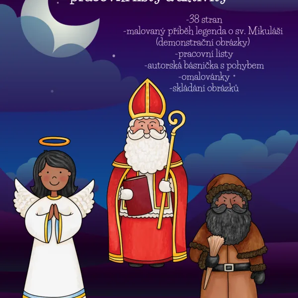 Legenda o sv. Mikuláši, pracovní listy a aktivity 1