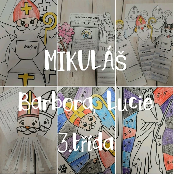 Mikuláš, Barbora, Lucie 3. třída 1