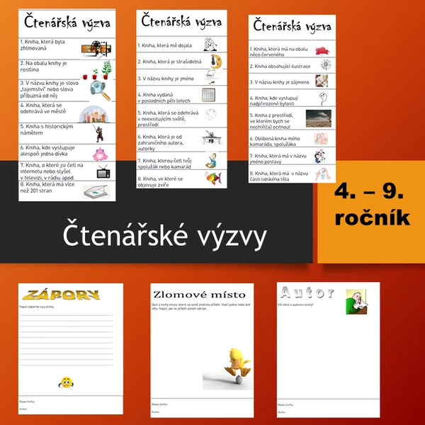 Čtenářské výzvy 1