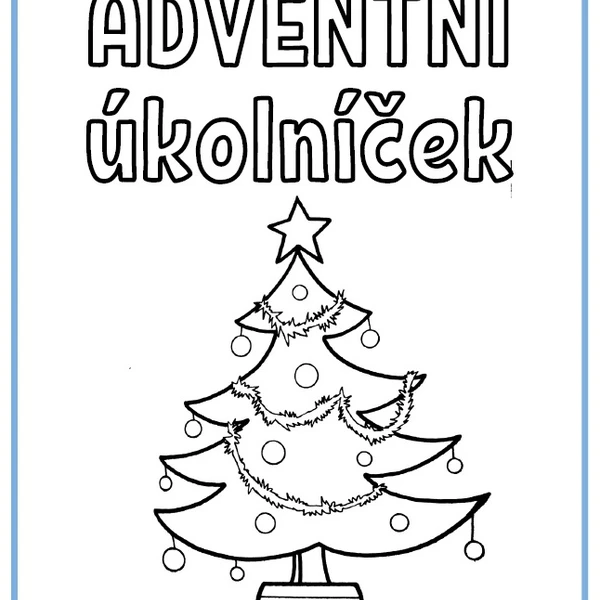 Adventní úkolníček 1