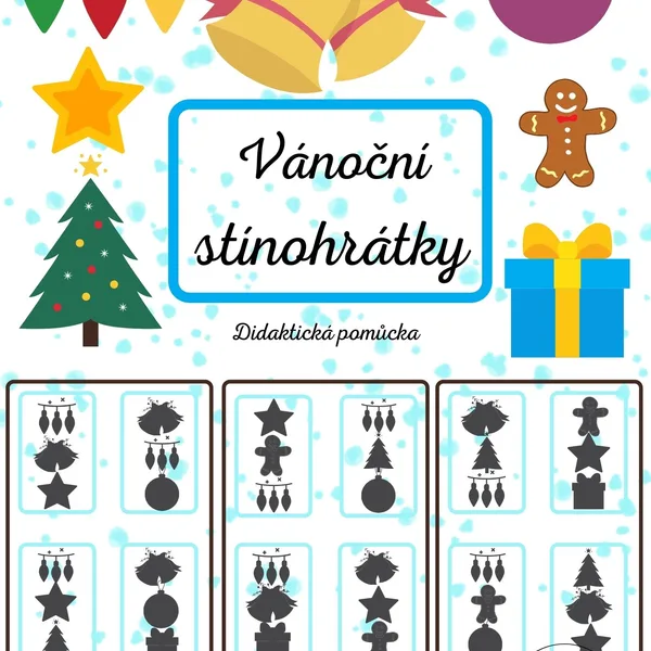 Vánoční stínohrátky 1
