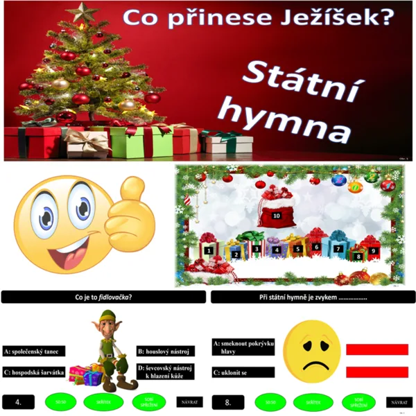 Co přinese Ježíšek? Státní hymna 1
