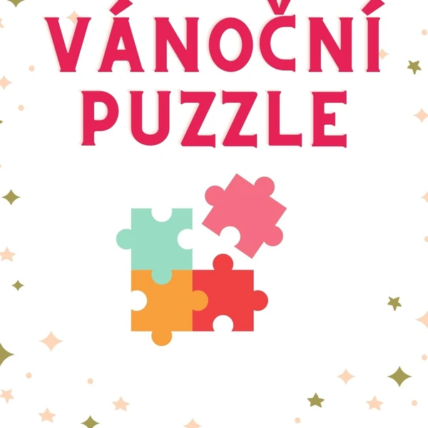 Vánoční puzzle 1