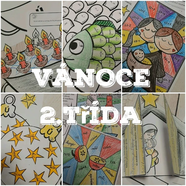Vánoce 2. třída 1