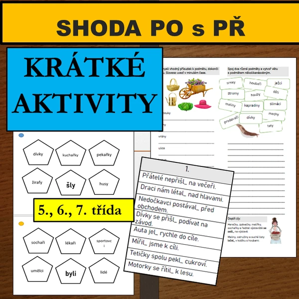 Shoda PO s PŘ, krátké aktivity 1