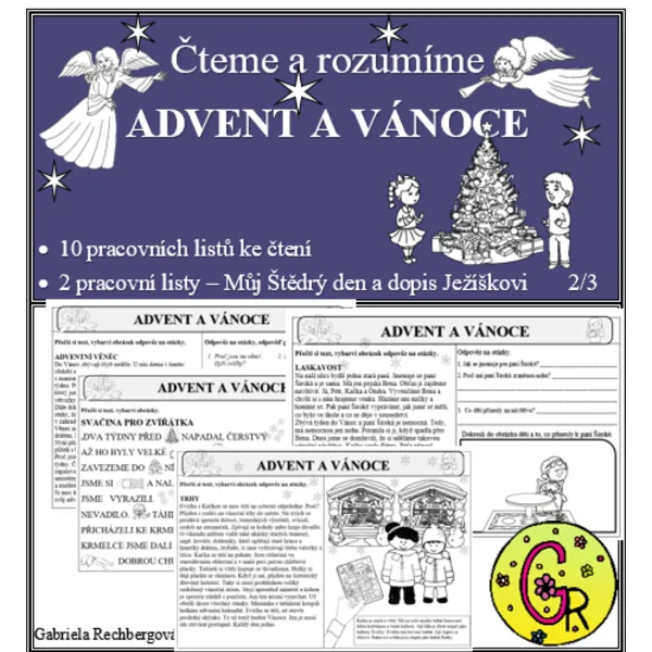 Čteme a rozumíme - ADVENT A VÁNOCE 1