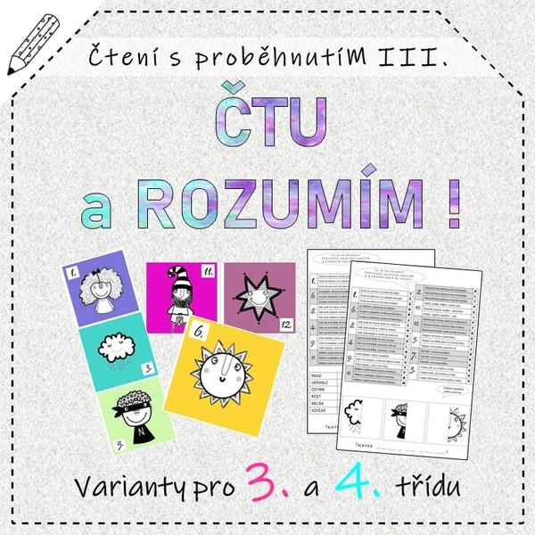 Čtení s proběhnutím III. - Čtu a rozumím! 1