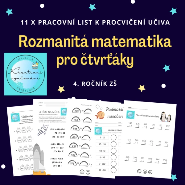Rozmanitá matematika pro čtvrťáky 1