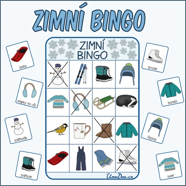 Zima - Bingo 1