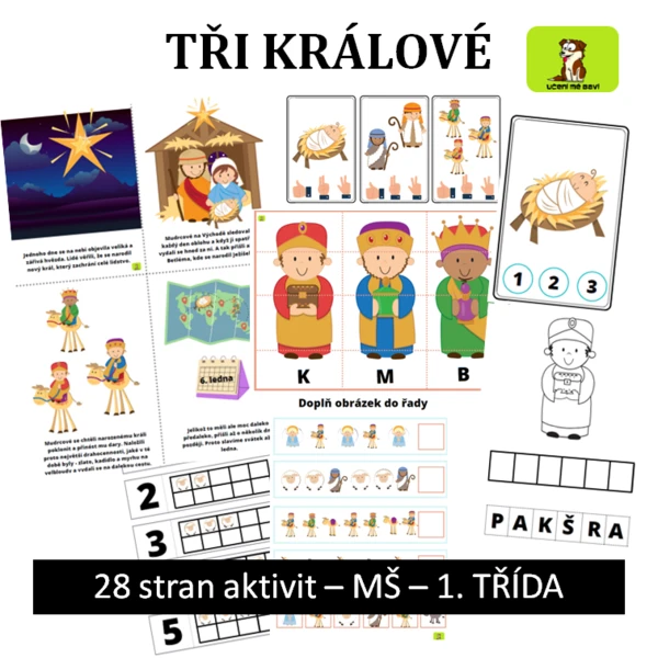 TŘI KRÁLOVÉ - SOUBOR AKTIVIT 1