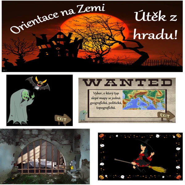 Útěk z hradu! Orientace na Zemi 1